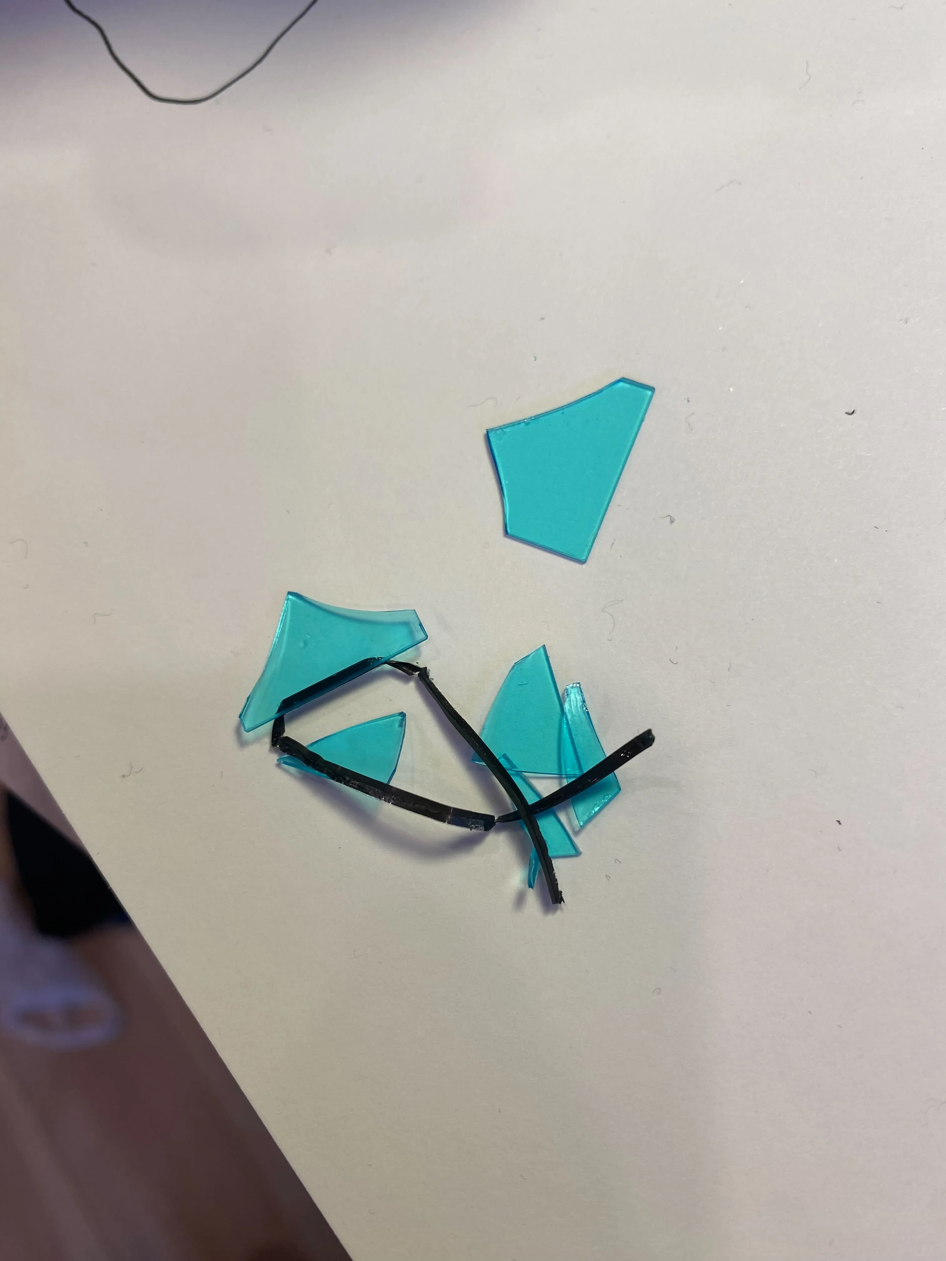 IR Cut filter removed. The glass broke during removal, good thing its not needed anymore!