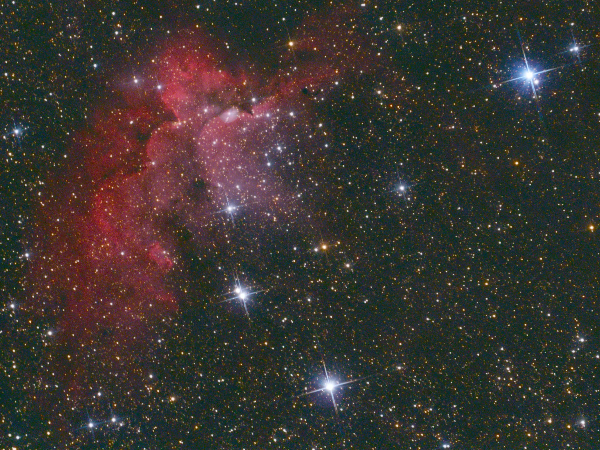 Wizard nebula after mod