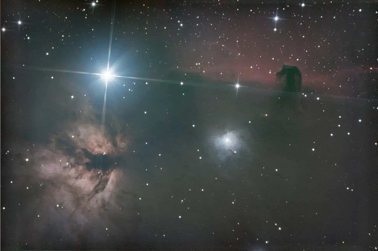 After reducing the star halo