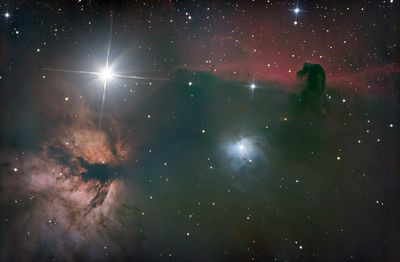 Horsehead and Flame Nebula [B33 / NGC 2024]