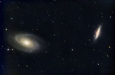 Bode's Galaxy and Cigar Galaxy [M81 & M82]